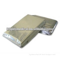 Silver surface emergency blanket